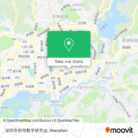 深圳市初等数学研究会 map