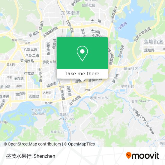 盛茂水果行 map