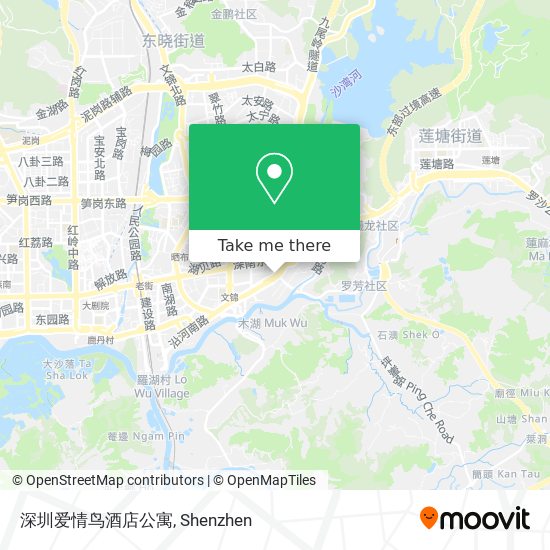 深圳爱情鸟酒店公寓 map