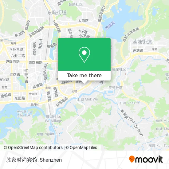 胜家时尚宾馆 map