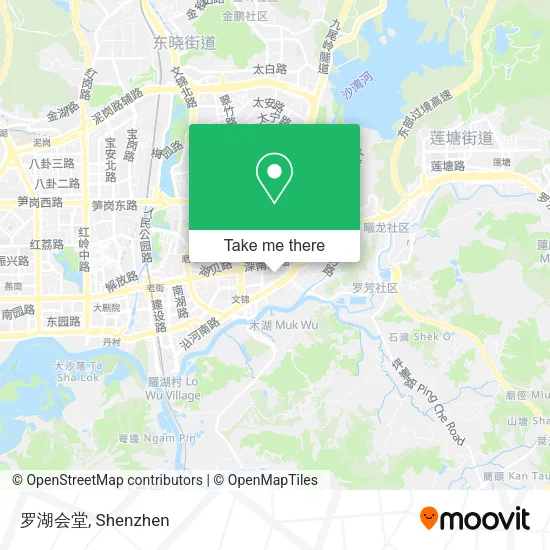 罗湖会堂 map