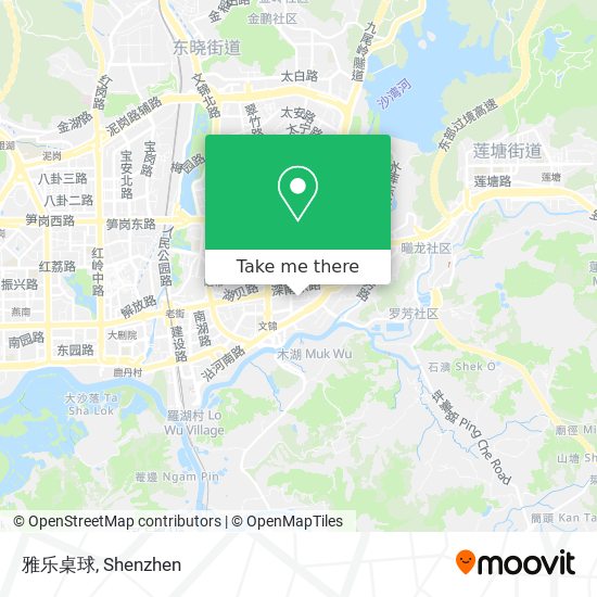 雅乐桌球 map