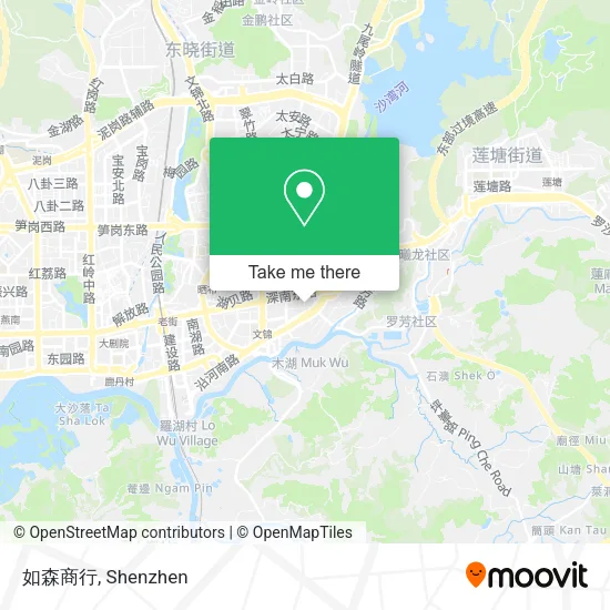 如森商行 map