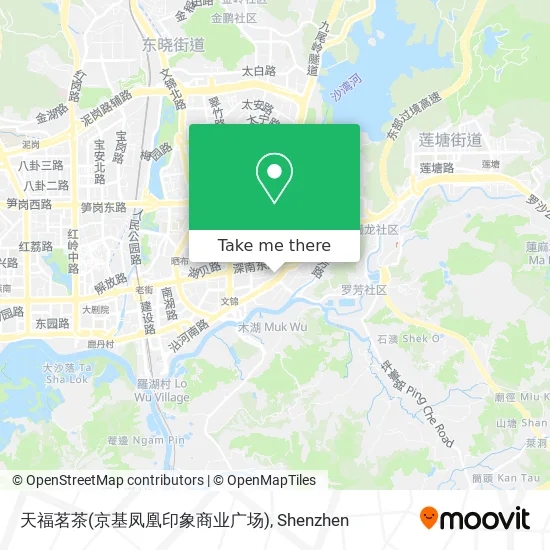 天福茗茶(京基凤凰印象商业广场) map