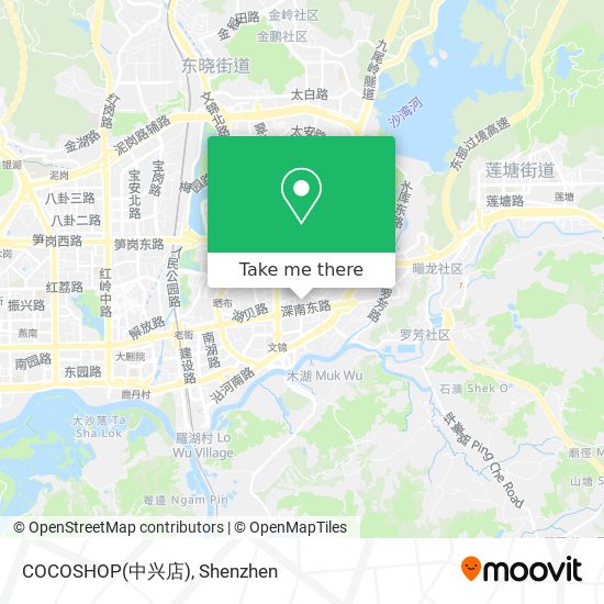 COCOSHOP(中兴店) map