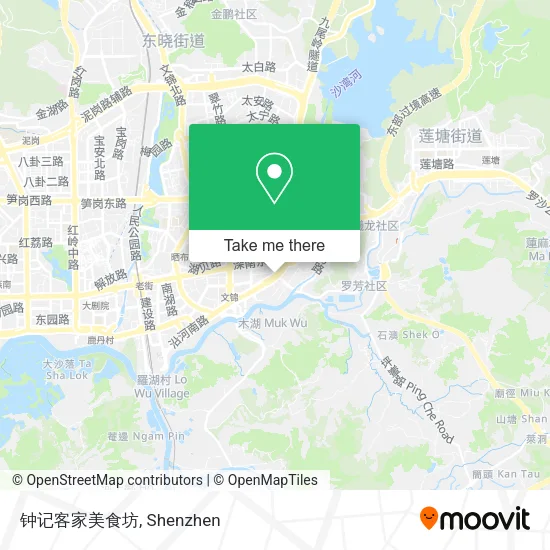 钟记客家美食坊 map