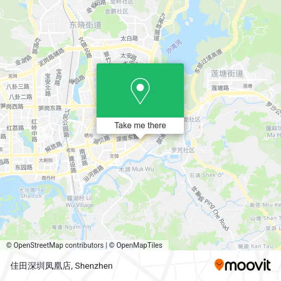 佳田深圳凤凰店 map
