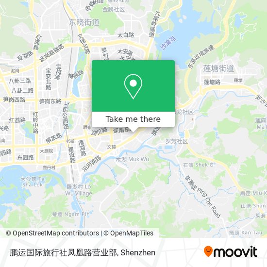 鹏运国际旅行社凤凰路营业部 map