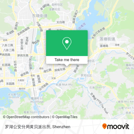 罗湖公安分局黄贝派出所 map