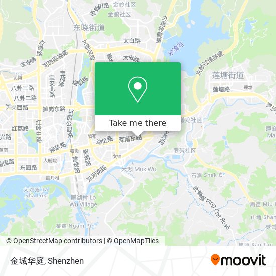 金城华庭 map