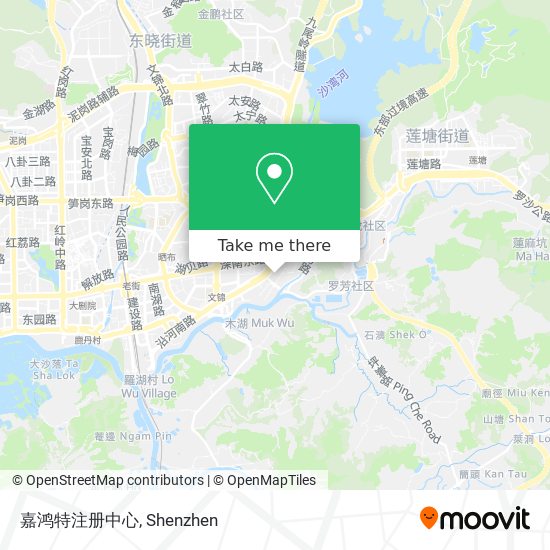 嘉鸿特注册中心 map