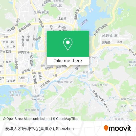 爱华人才培训中心(凤凰路) map