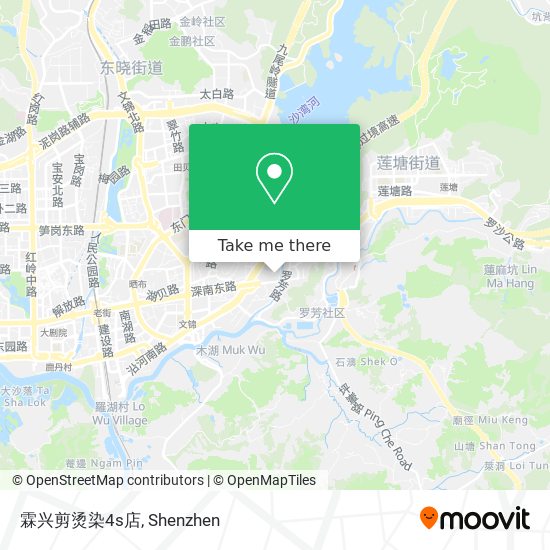 霖兴剪烫染4s店 map