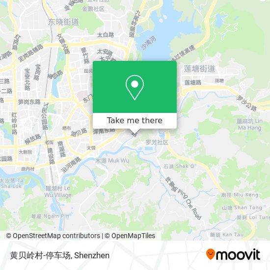 黄贝岭村-停车场 map