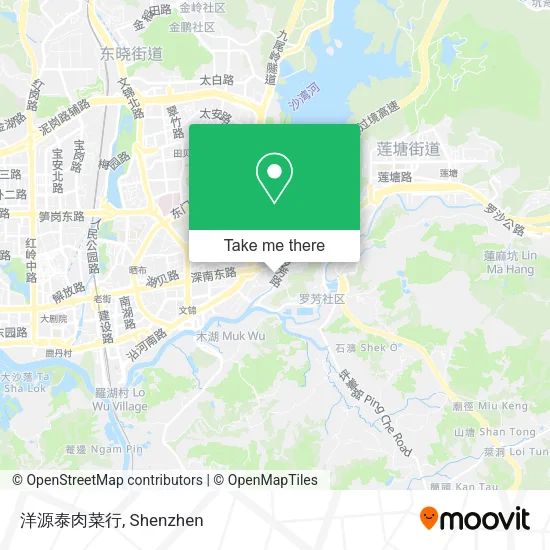洋源泰肉菜行 map