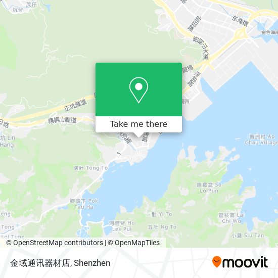 金域通讯器材店 map