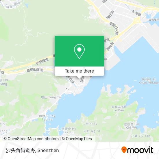 沙头角街道办 map
