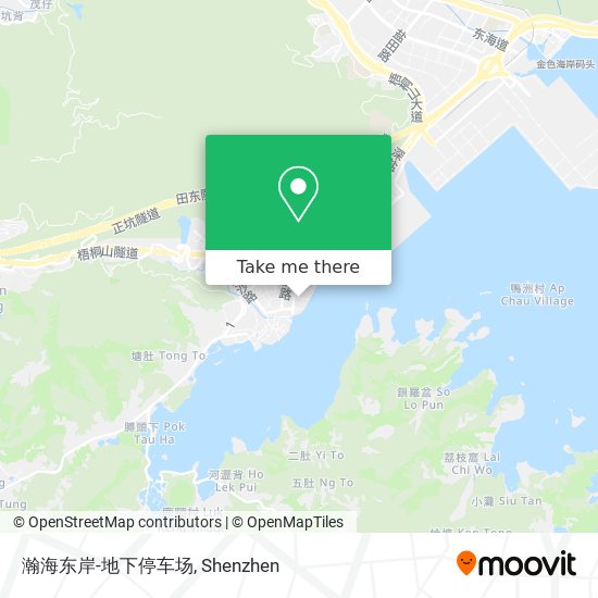 瀚海东岸-地下停车场 map