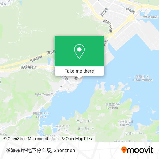 瀚海东岸-地下停车场 map