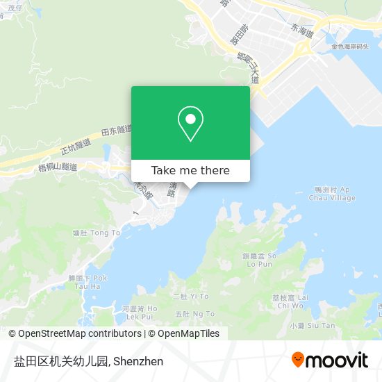 盐田区机关幼儿园 map