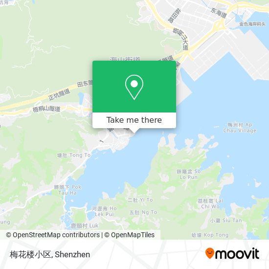 梅花楼小区 map