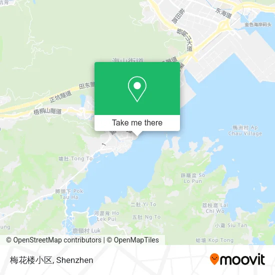 梅花楼小区 map