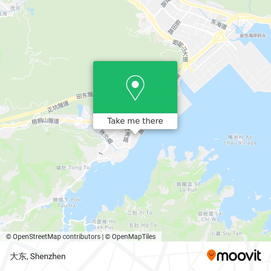 大东 map