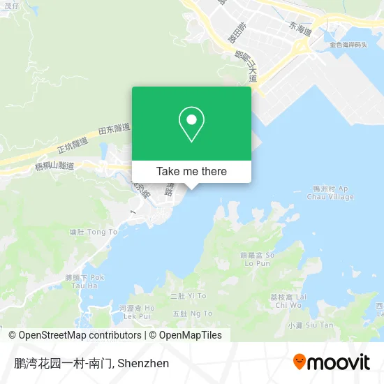 鹏湾花园一村-南门 map