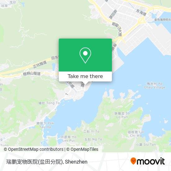 瑞鹏宠物医院(盐田分院) map