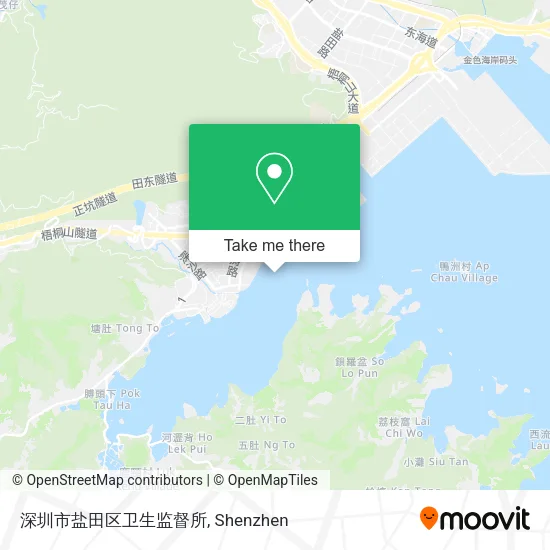 深圳市盐田区卫生监督所 map
