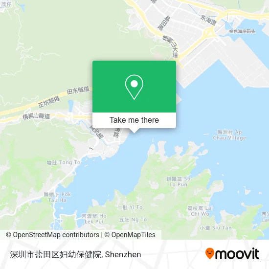 深圳市盐田区妇幼保健院 map