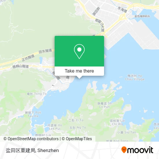 盐田区重建局 map