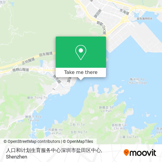人口和计划生育服务中心深圳市盐田区中心 map