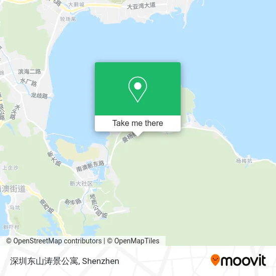 深圳东山涛景公寓 map