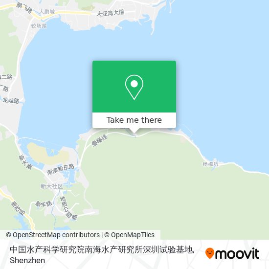 中国水产科学研究院南海水产研究所深圳试验基地 map