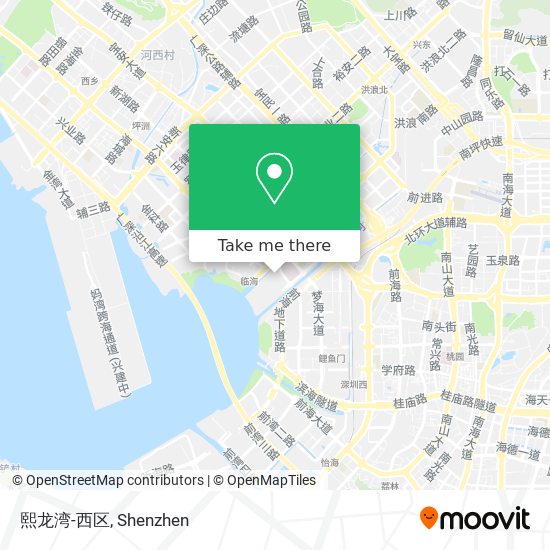 熙龙湾-西区 map