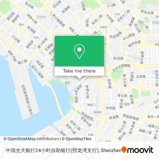 中国光大银行24小时自助银行(熙龙湾支行) map