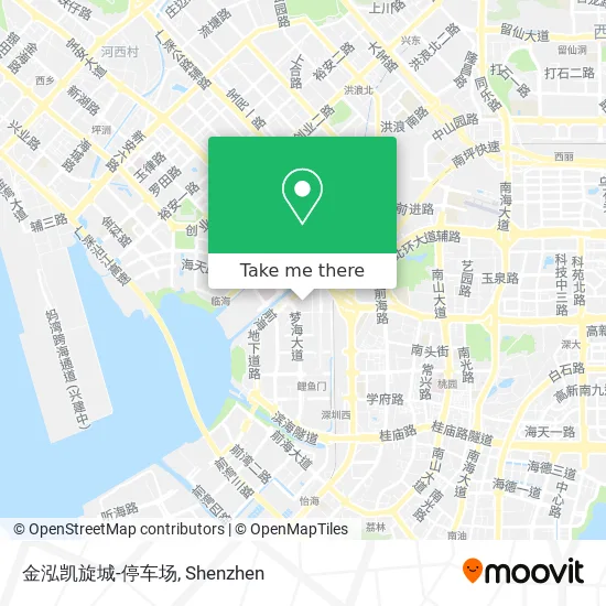 金泓凯旋城-停车场 map