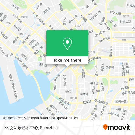 枫悦音乐艺术中心 map