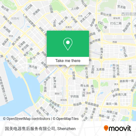 国美电器售后服务有限公司 map
