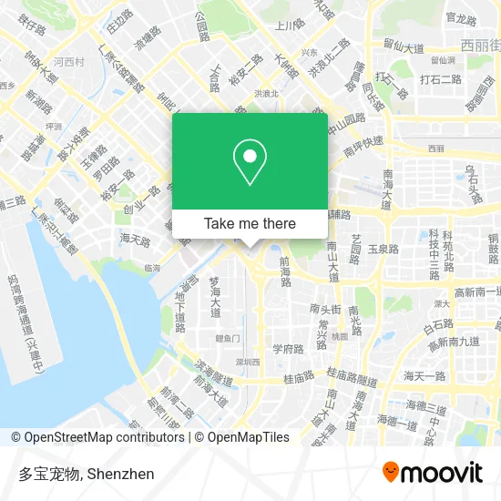 多宝宠物 map