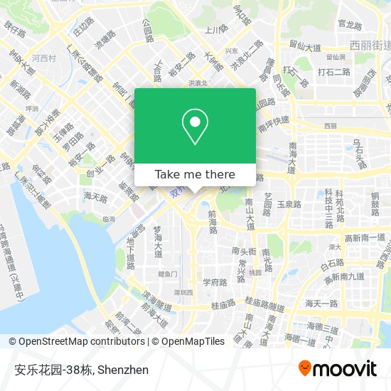 安乐花园-38栋 map