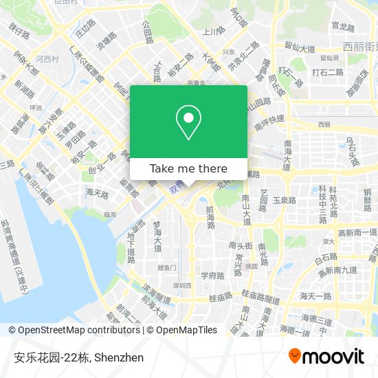 安乐花园-22栋 map