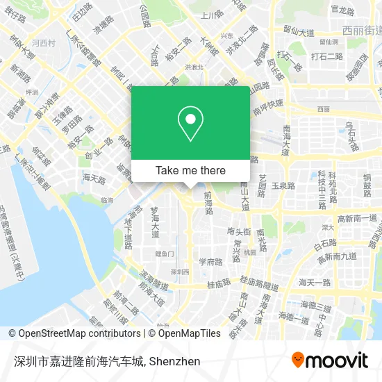深圳市嘉进隆前海汽车城 map