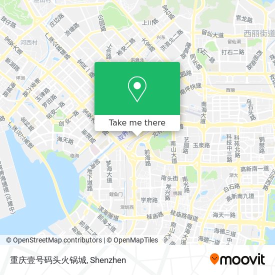 重庆壹号码头火锅城 map