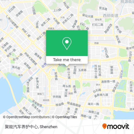 聚能汽车养护中心 map
