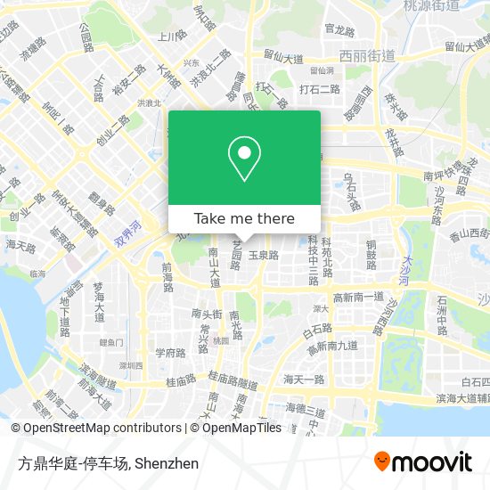 方鼎华庭-停车场 map