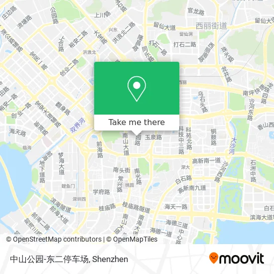 中山公园-东二停车场 map