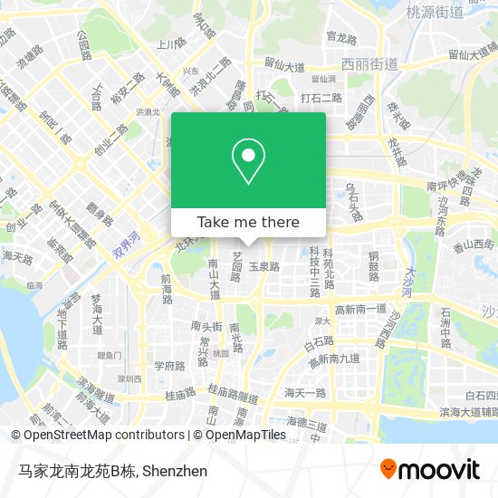 马家龙南龙苑B栋 map