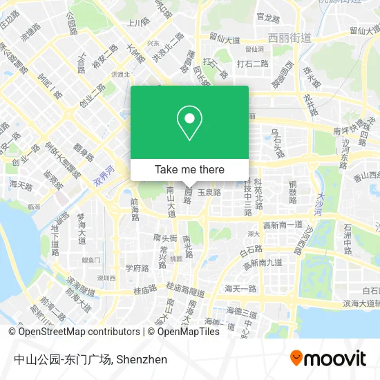 中山公园-东门广场 map